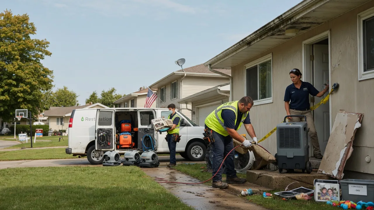 Water Damage Restoration in Gardiner, ME near me